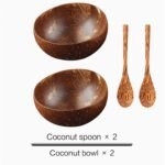Handcrafted Natural Coconut Shell Bowl - Image 3