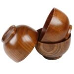 Solid Wood Kitchen Dining Bowl - Image 6