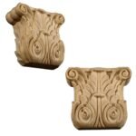 Handcrafted Wooden Pillar