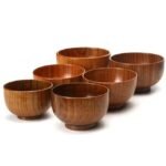 Solid Wood Kitchen Dining Bowl - Image 2