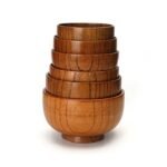 Solid Wood Kitchen Dining Bowl - Image 3